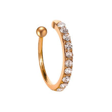 Load image into Gallery viewer, Korean Crystal Clip Earrings For Women Zircon Earing Without Hole Jewelry Fake Earrings Single Ear Bone Clip Earings Kolczyki
