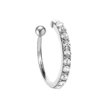 Load image into Gallery viewer, Korean Crystal Clip Earrings For Women Zircon Earing Without Hole Jewelry Fake Earrings Single Ear Bone Clip Earings Kolczyki
